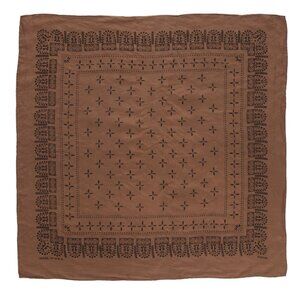 Ozma 1930s Bandana (Regen Silk) Cedar Brown
